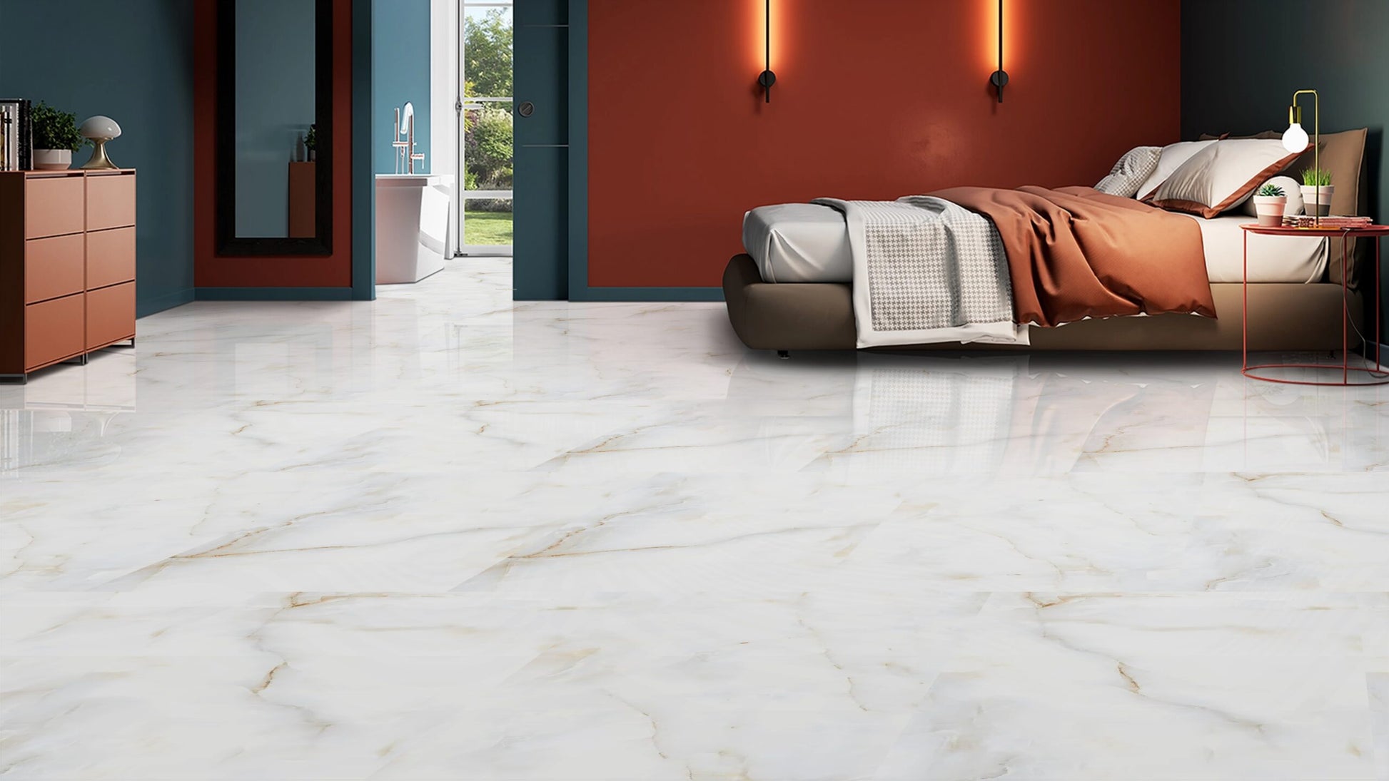 Marble Bianco 120x120