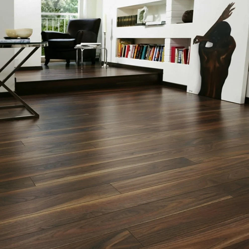 Acacia Dark Walnut - 12mm Laminate Flooring