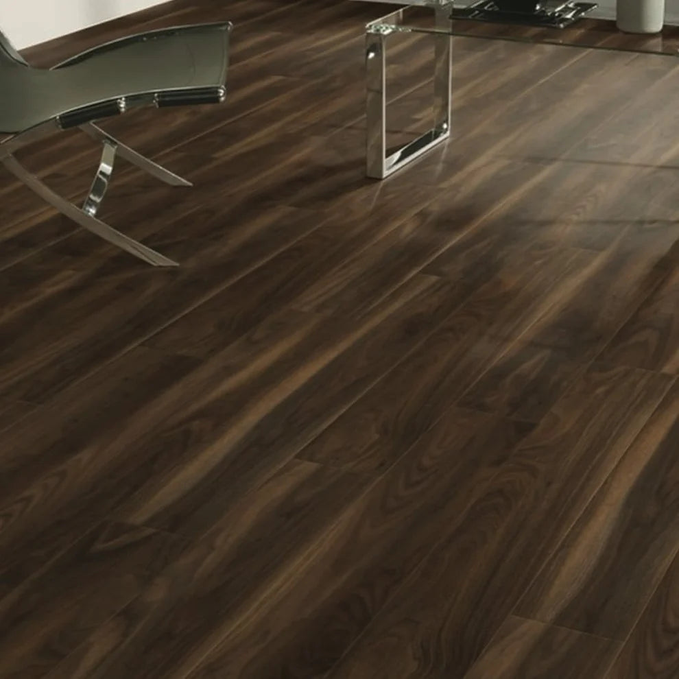 Acacia Dark Walnut - 12mm Laminate Flooring