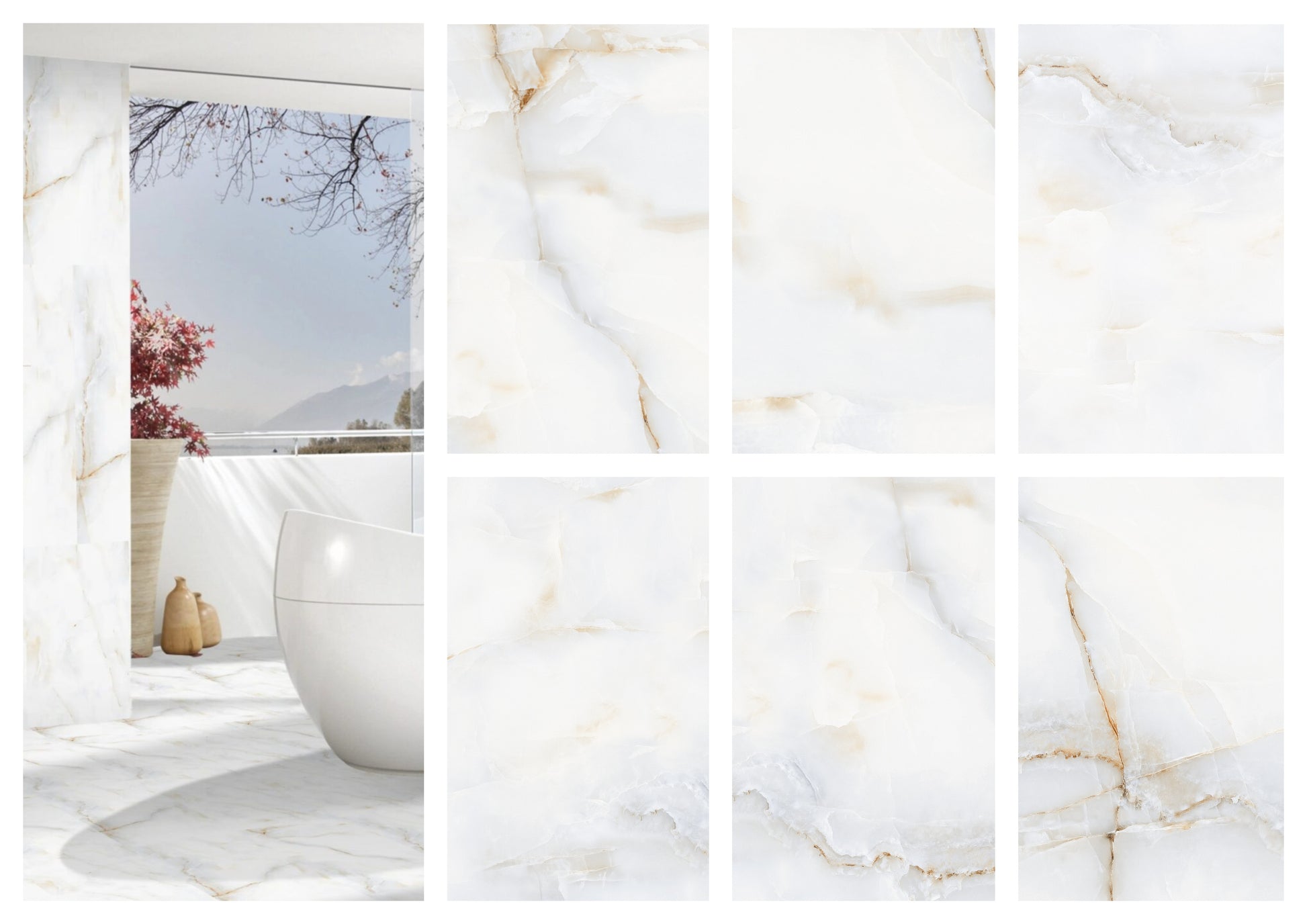 Marble Bianco 30x60