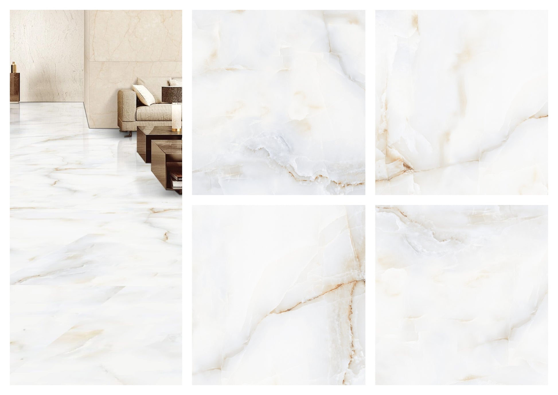 Marble Bianco 60x60