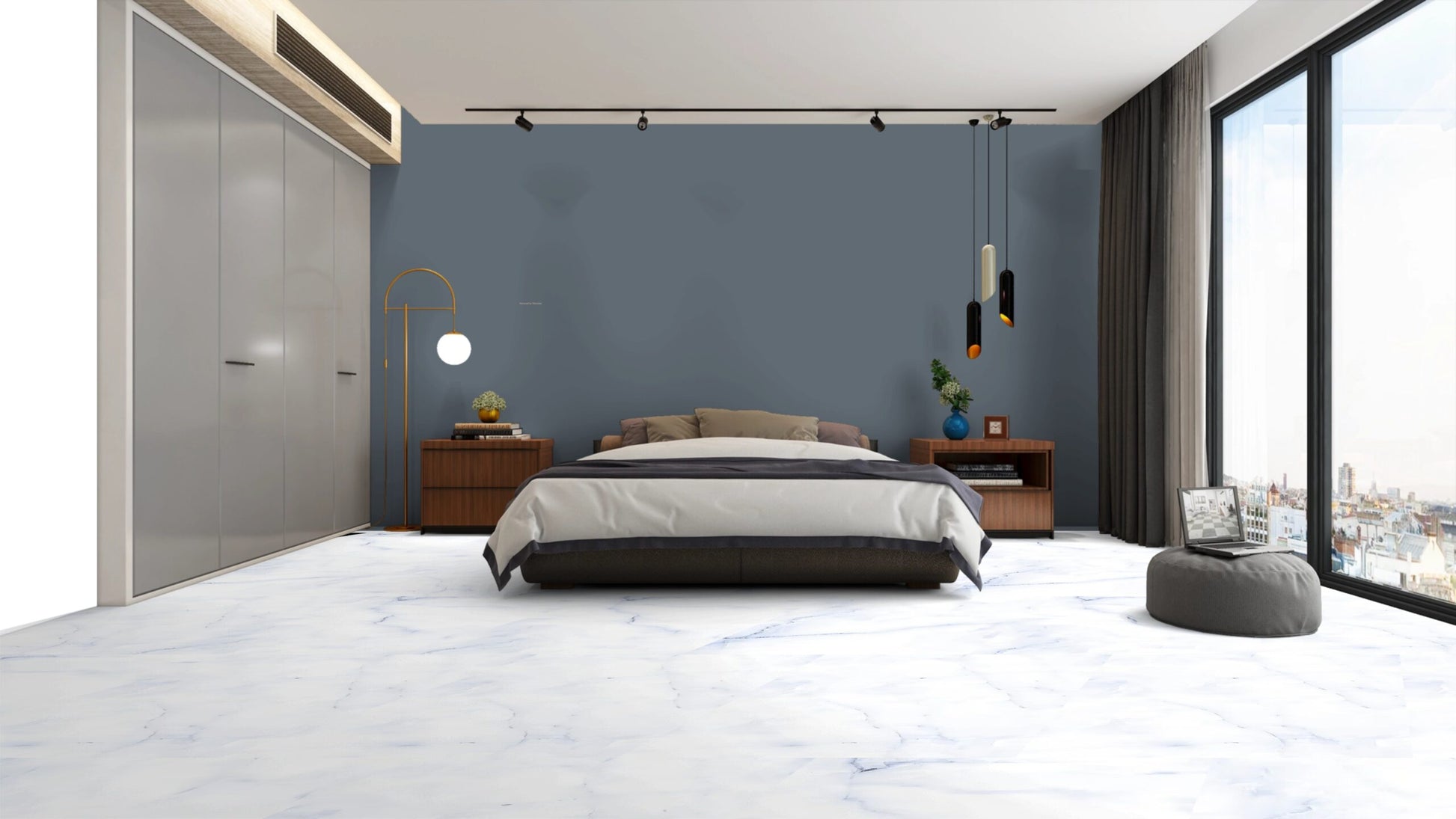 Marble Blue 60x60