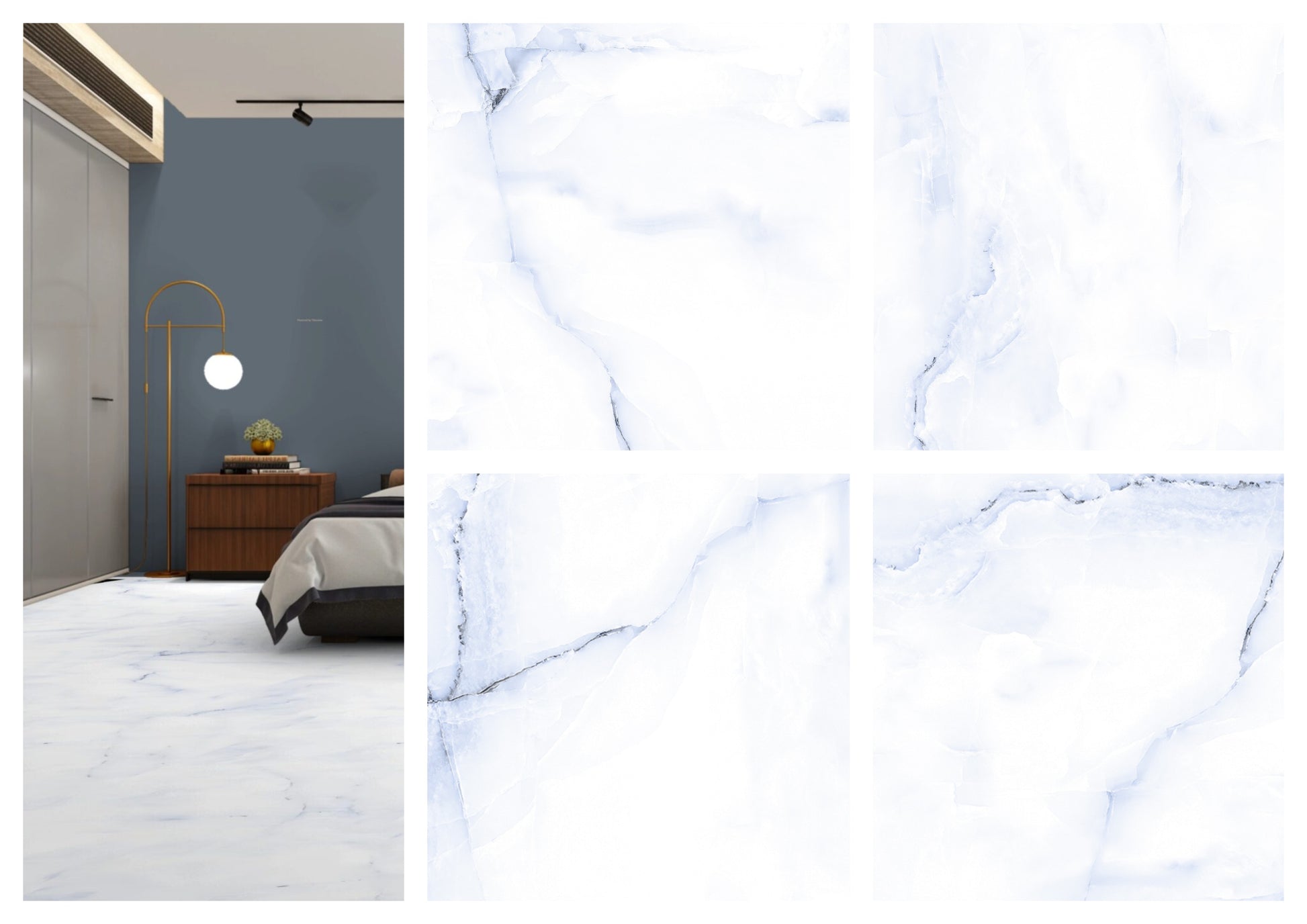Marble Blue 60x60