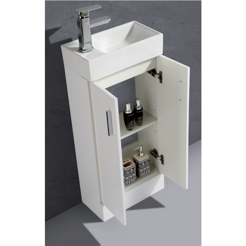 Flora Floor Standing Square Vanity Unit