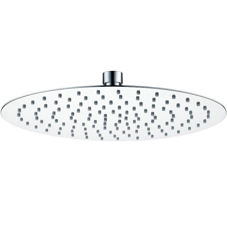 Ultra Slim Shower Head 200mm Round Chrome