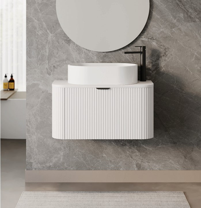 PVC Fluted Wall Hung Unit 600mm/ 800mm