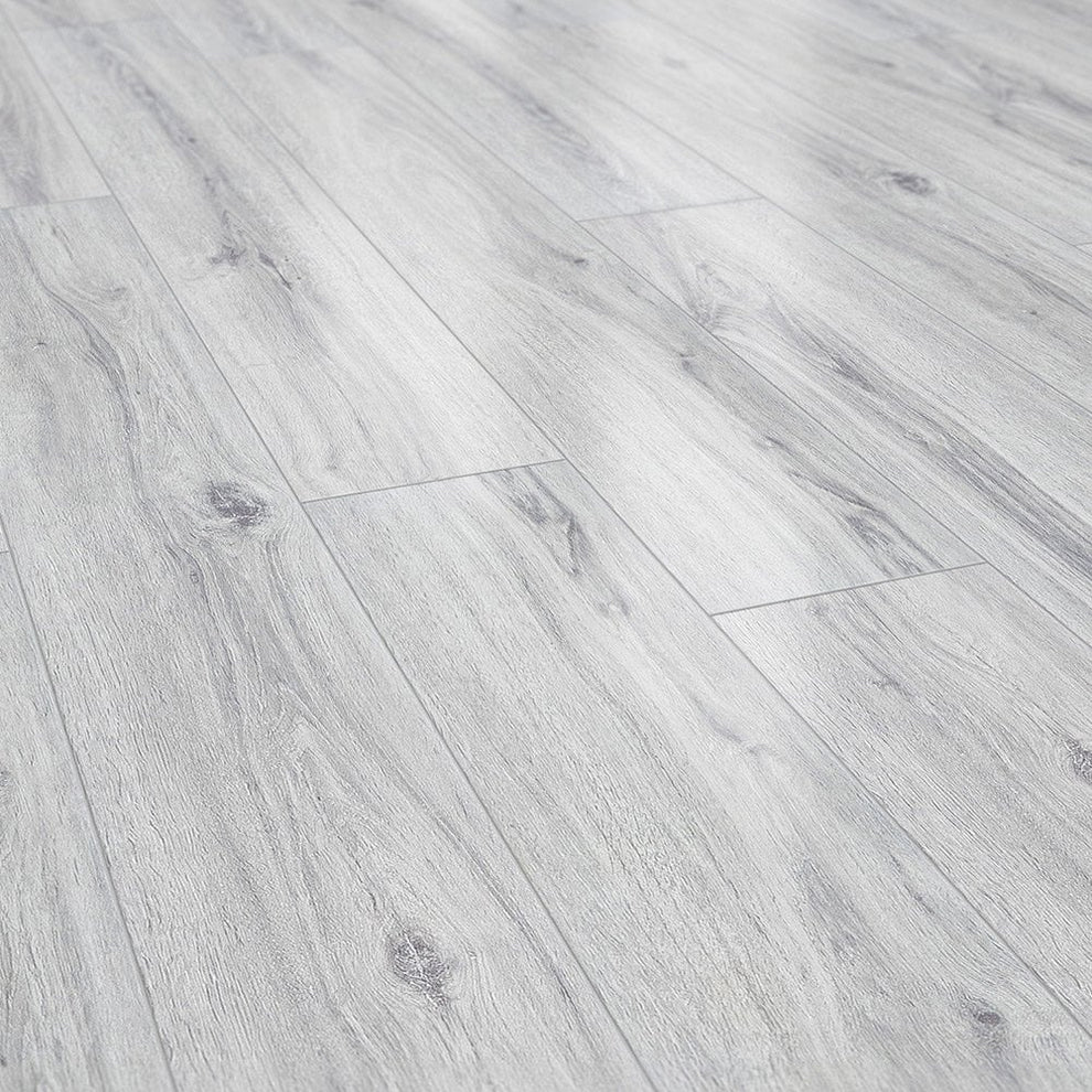 Timber Glacier 8mm High Gloss Laminate Flooring