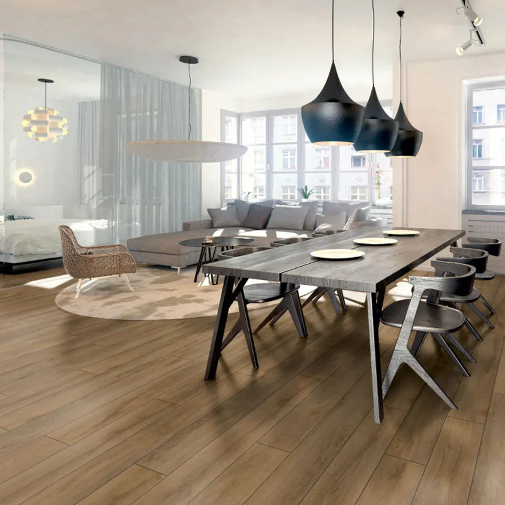 Sepia Brown - 12mm Laminate Flooring