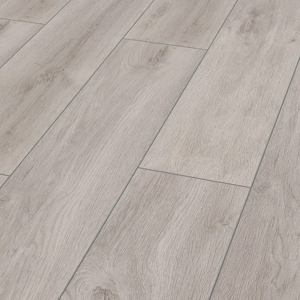 Grand Oak Grey - 8mm Water-Resistant Laminate Flooring