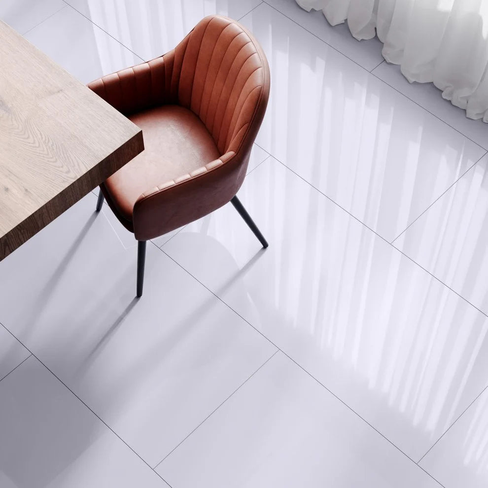 Grey - SPC 6mm High Gloss Rigid Core Vinyl Flooring