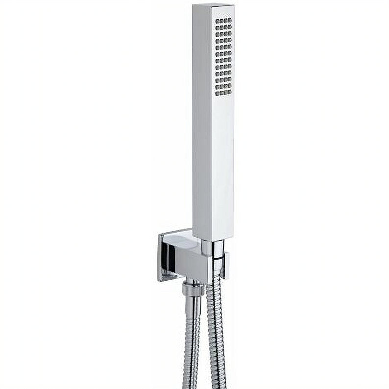 Hand Shower Set with Outlet Chrome Finish