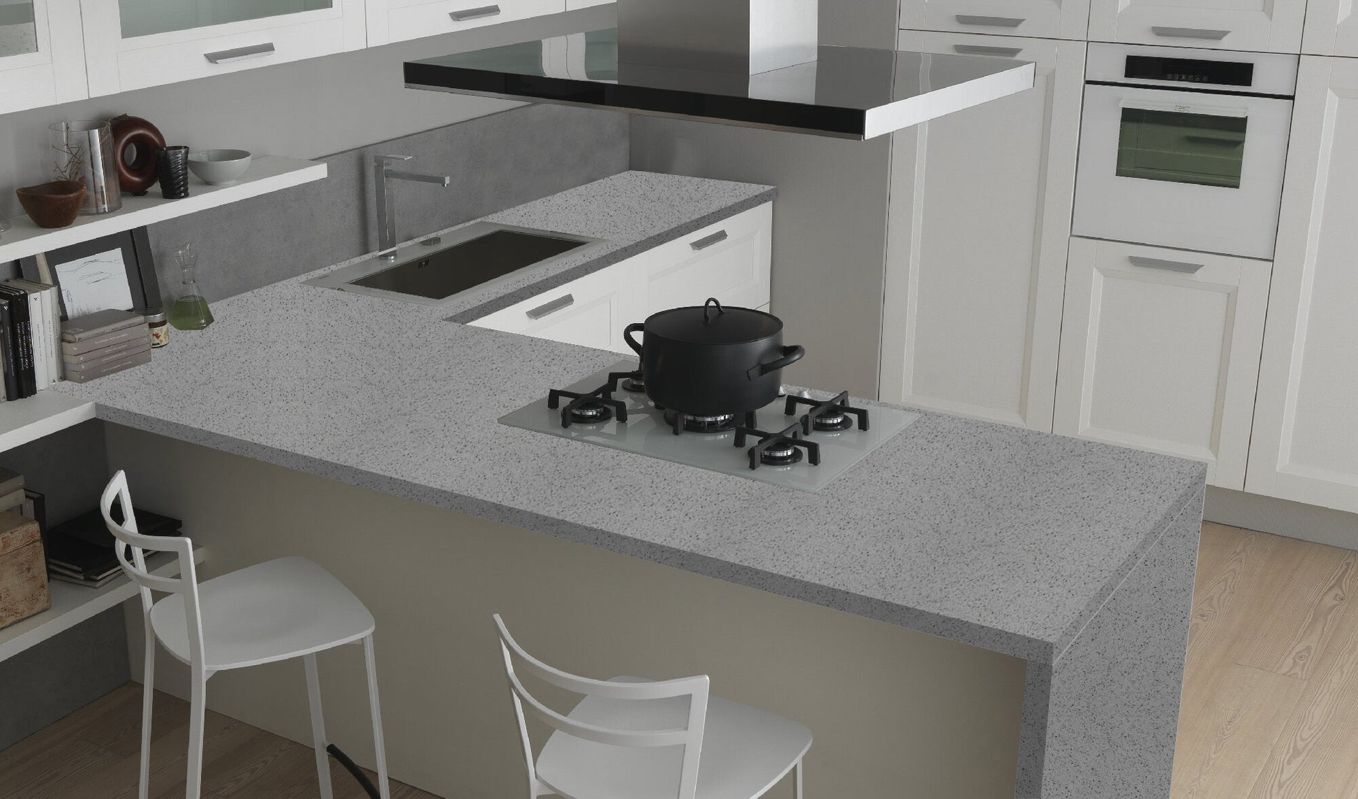 Galaxy Grey Quartz Worktop