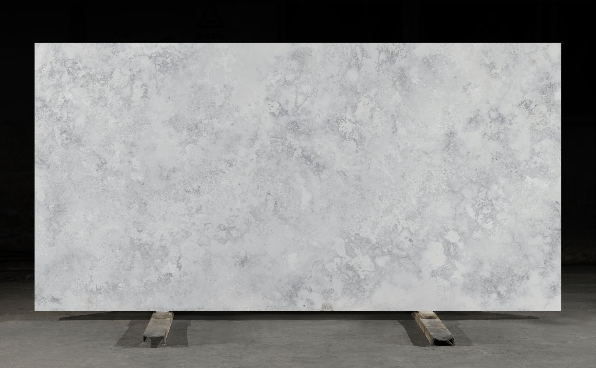 Luna White Leather Matt Quartz Worktop