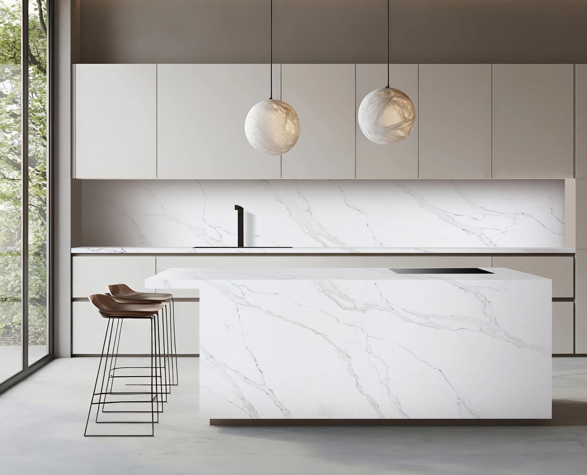 Calacatta Dior Quartz Worktop