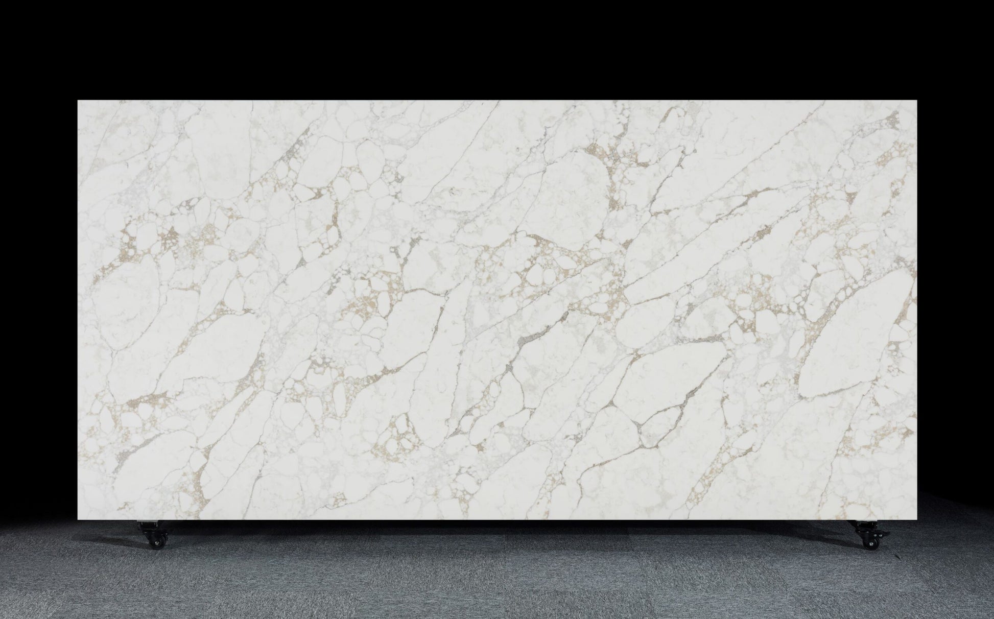 Arabescato Brown Quartz Worktop