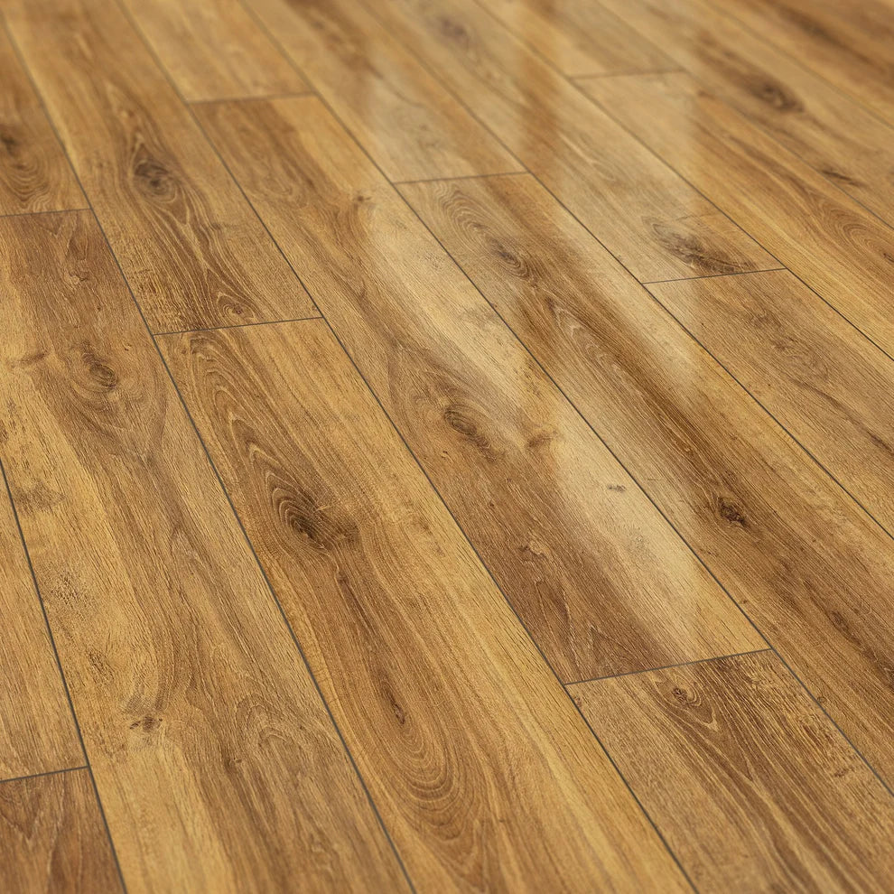 Timber Auburn - 8mm High Gloss Laminate Flooring