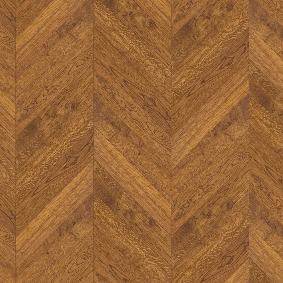 Honey Oak - Chevron 15mm Matt UV lacquer Engineered Real Wood Flooring