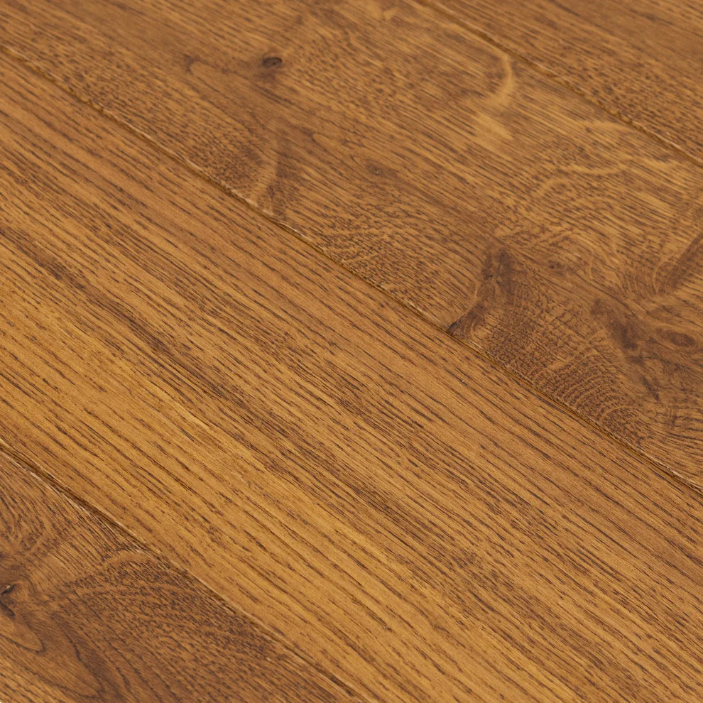 Honey Oak - Chevron 15mm Matt UV lacquer Engineered Real Wood Flooring