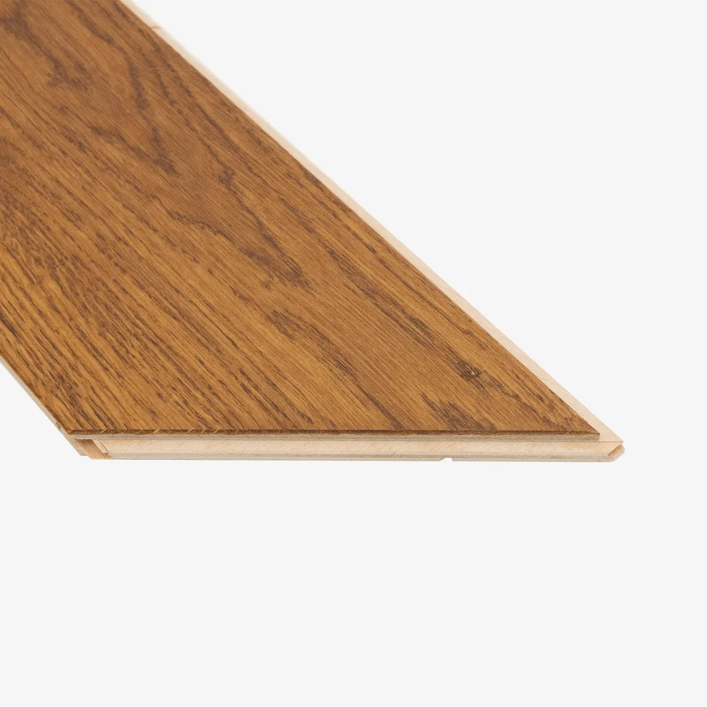 Honey Oak - Chevron 15mm Matt UV lacquer Engineered Real Wood Flooring