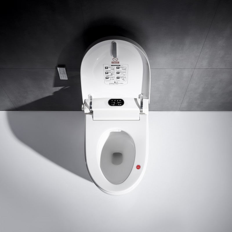 Intelligent Tankless Rimless BTW Pan Temperature Controlled with Bidet