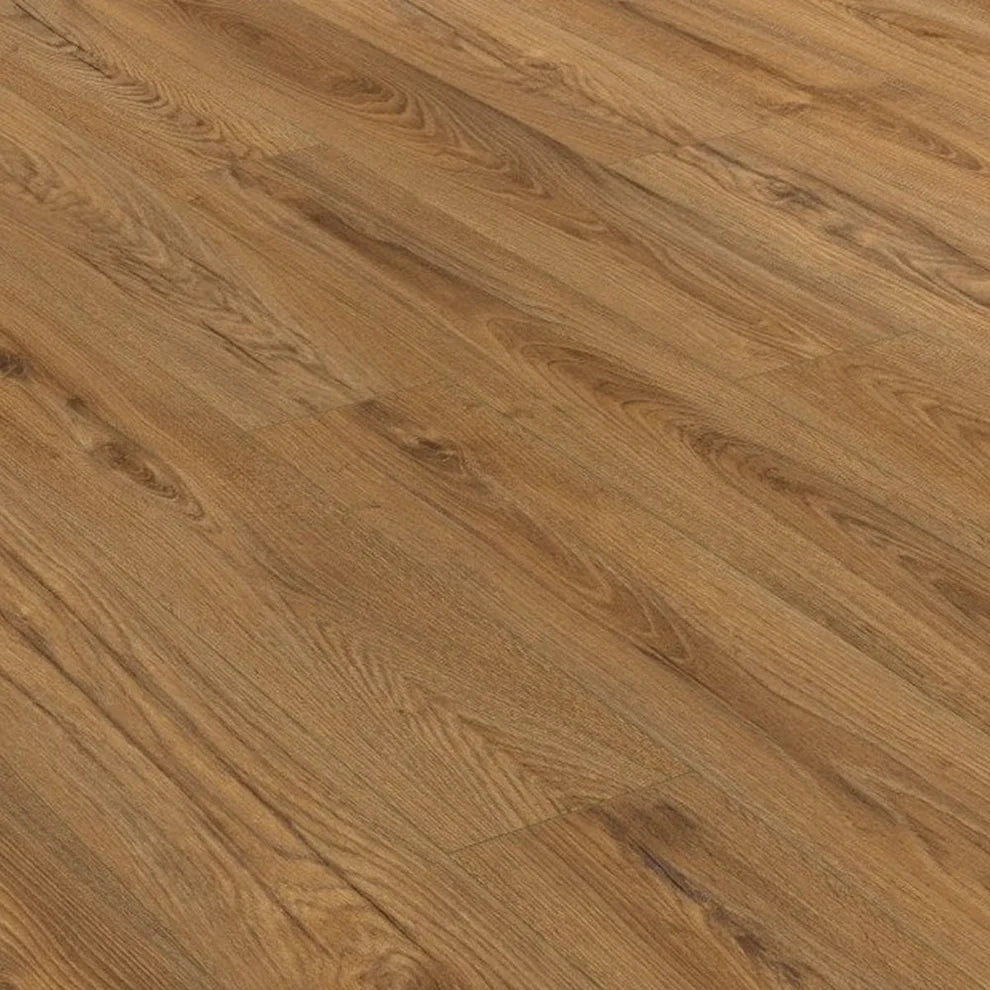 Tamarack Ginger Brown - 10mm Handscraped Moisture Resistant Laminate Flooring