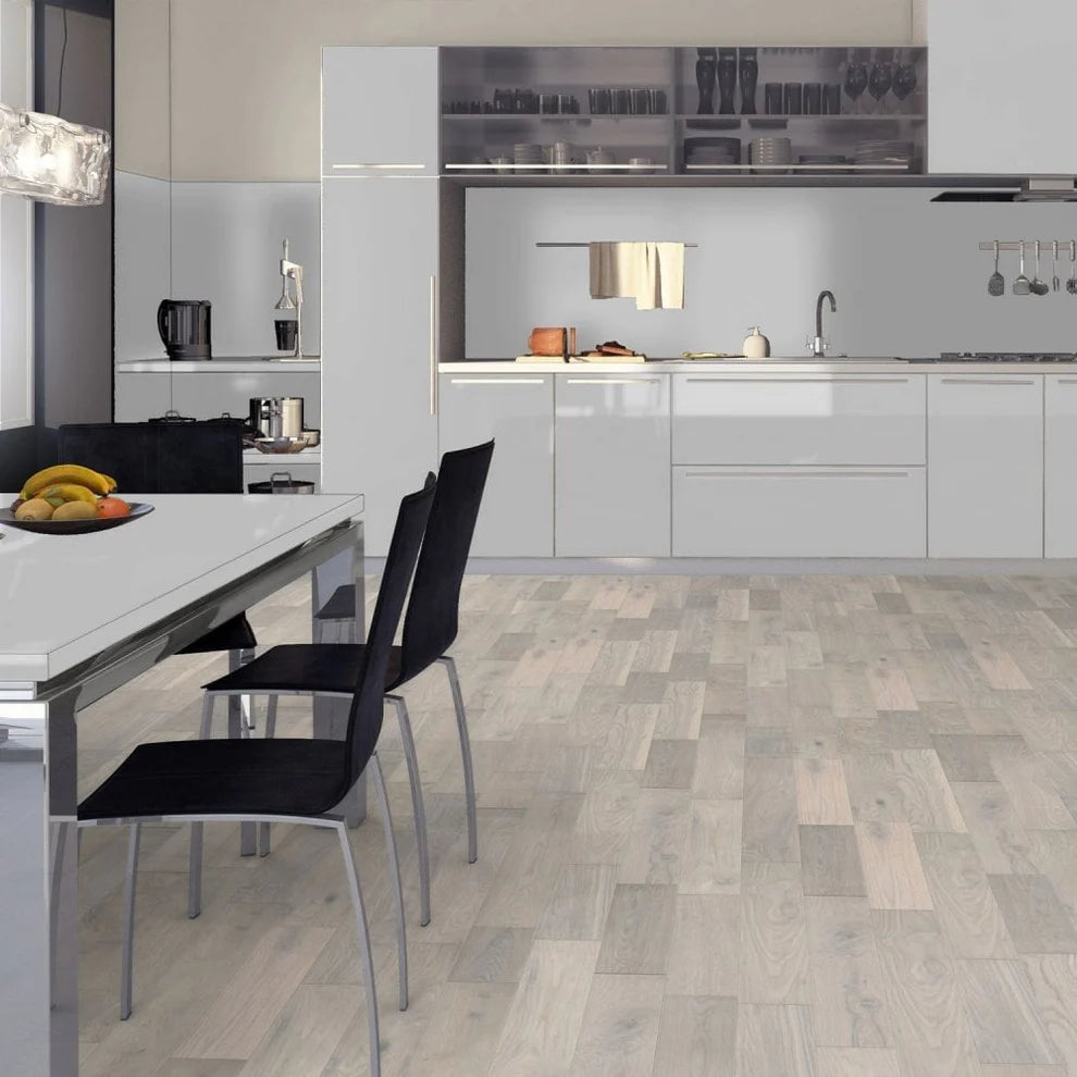 Ivory White Oak - Premier 14mm Matt UV lacquer Engineered Real Wood Flooring