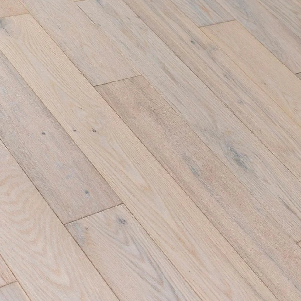 Ivory White Oak - Premier 14mm Matt UV lacquer Engineered Real Wood Flooring