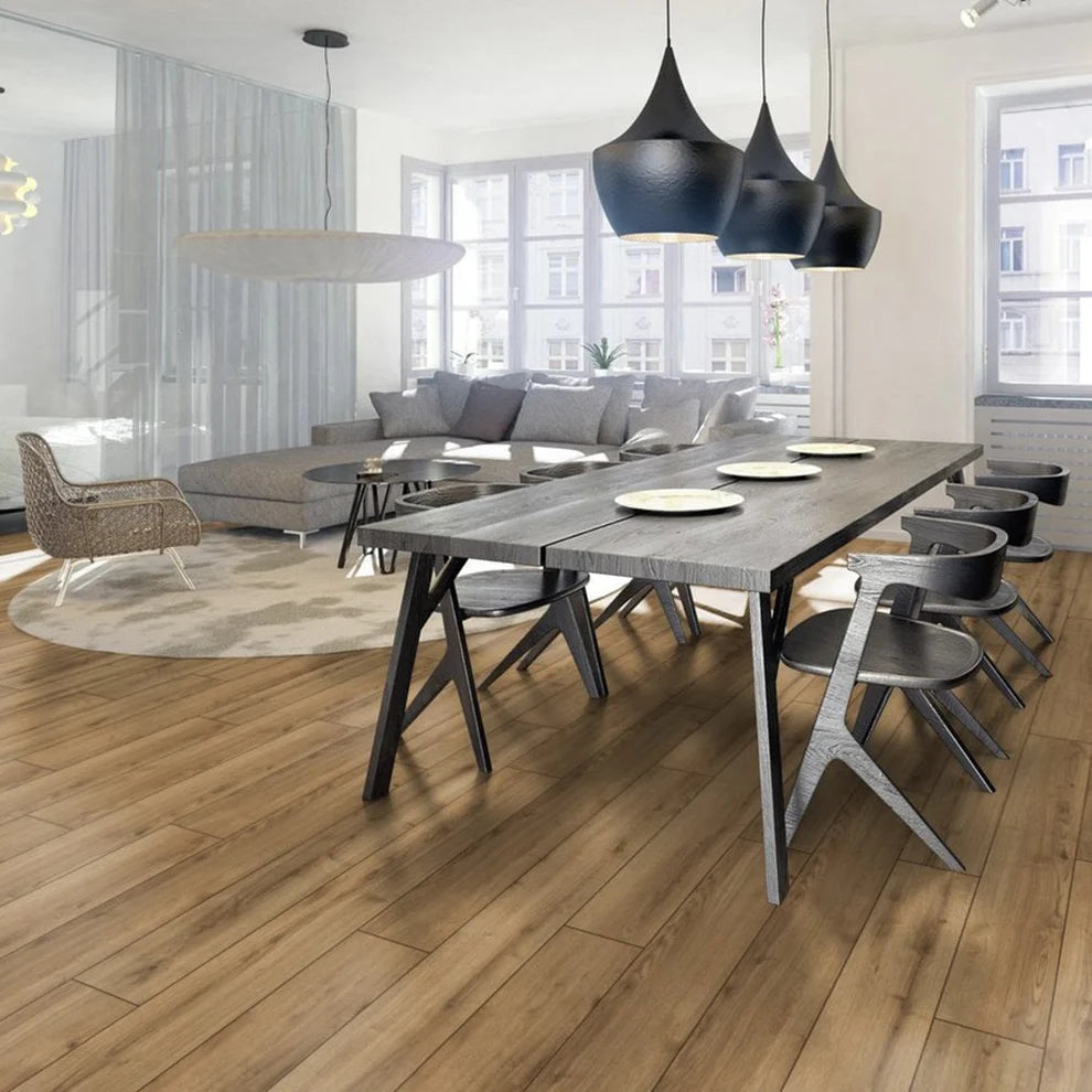 Apricate Natural Oak - 12mm Laminate Flooring