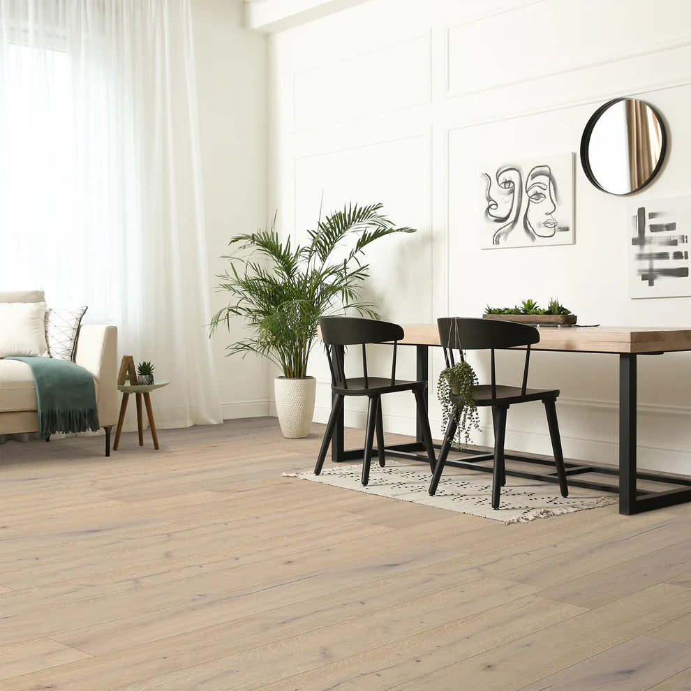Julia Oak - Light Brushed 5G Click Engineered Real Wood Flooring