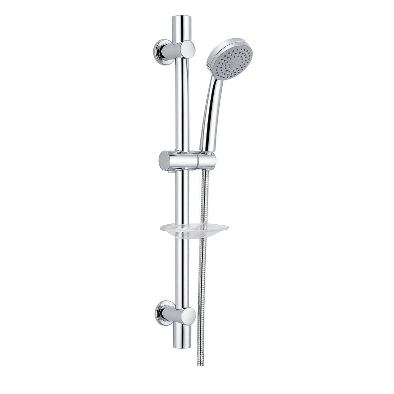 Sliding Kit Round Chrome Finish