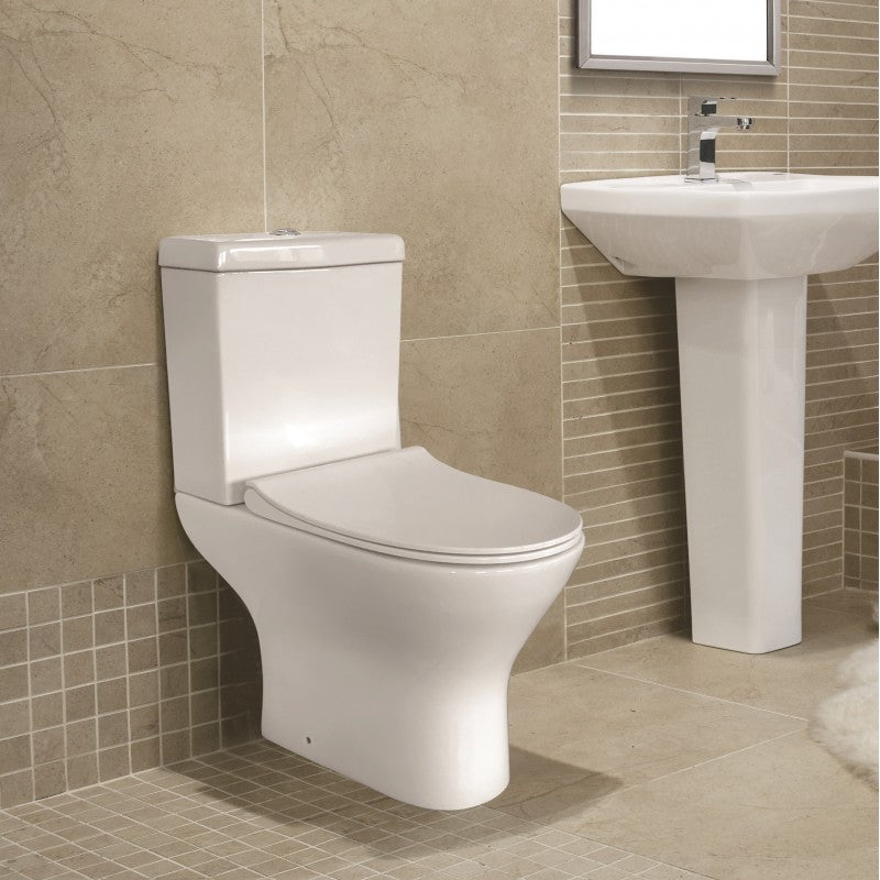 Koncept Short Projection Rimless C/C Open Back WC