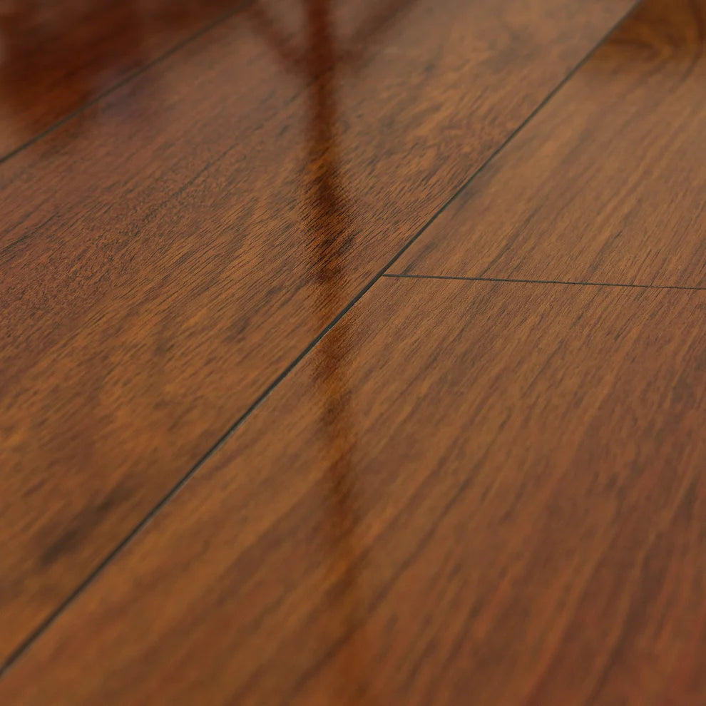 Timber Chestnut - 8mm High Gloss Laminate Flooring
