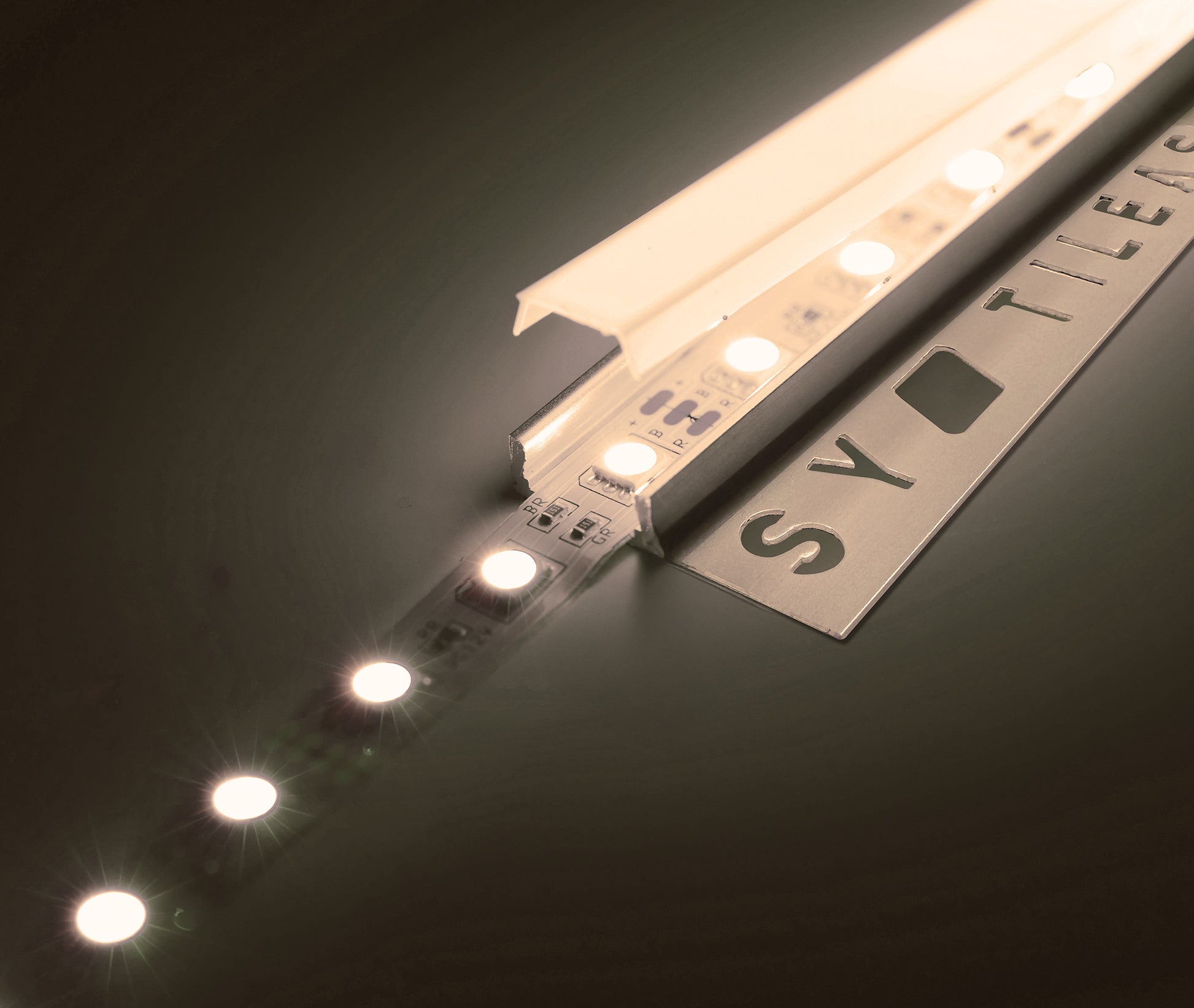 LED Box Tile Trim