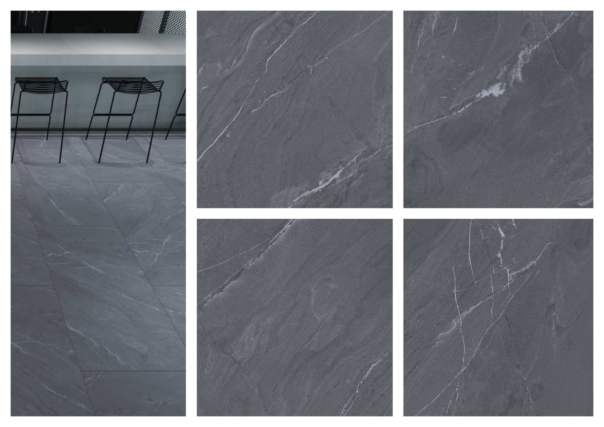 Lagom Anthracite 60x60