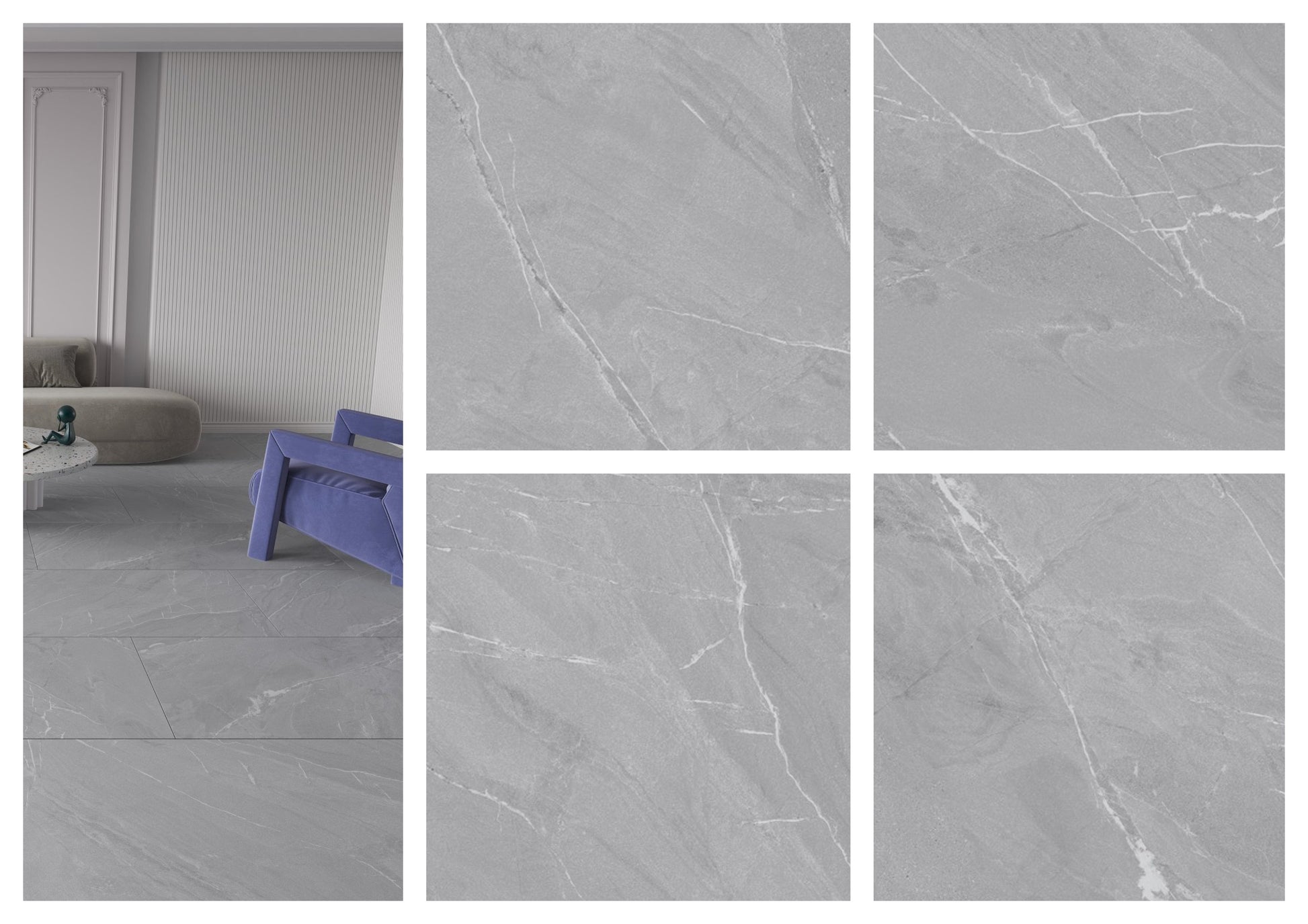 Lagom Graphite 60x60