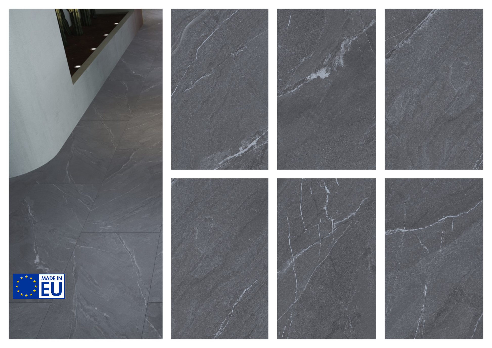 Lagom Anthracite 30x60