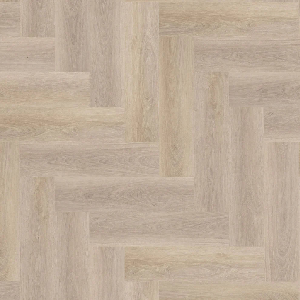 Lakeside Oak - SPC Herringbone 5.5mm Rigid Core Vinyl Flooring