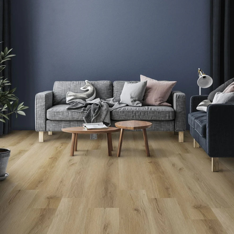 Langford Oak - SPC 5mm Embossed UV Coated Rigid Core Vinyl Flooring