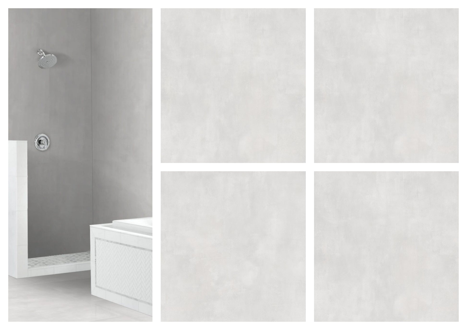 Silver Grey Matt 80x80