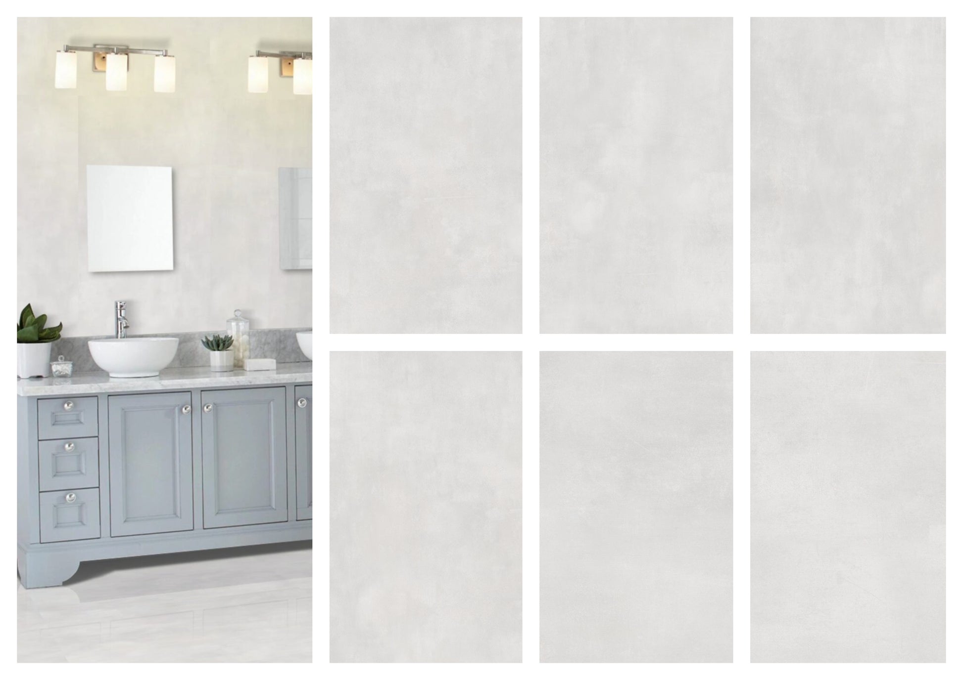 Silver Grey Matt 30x60