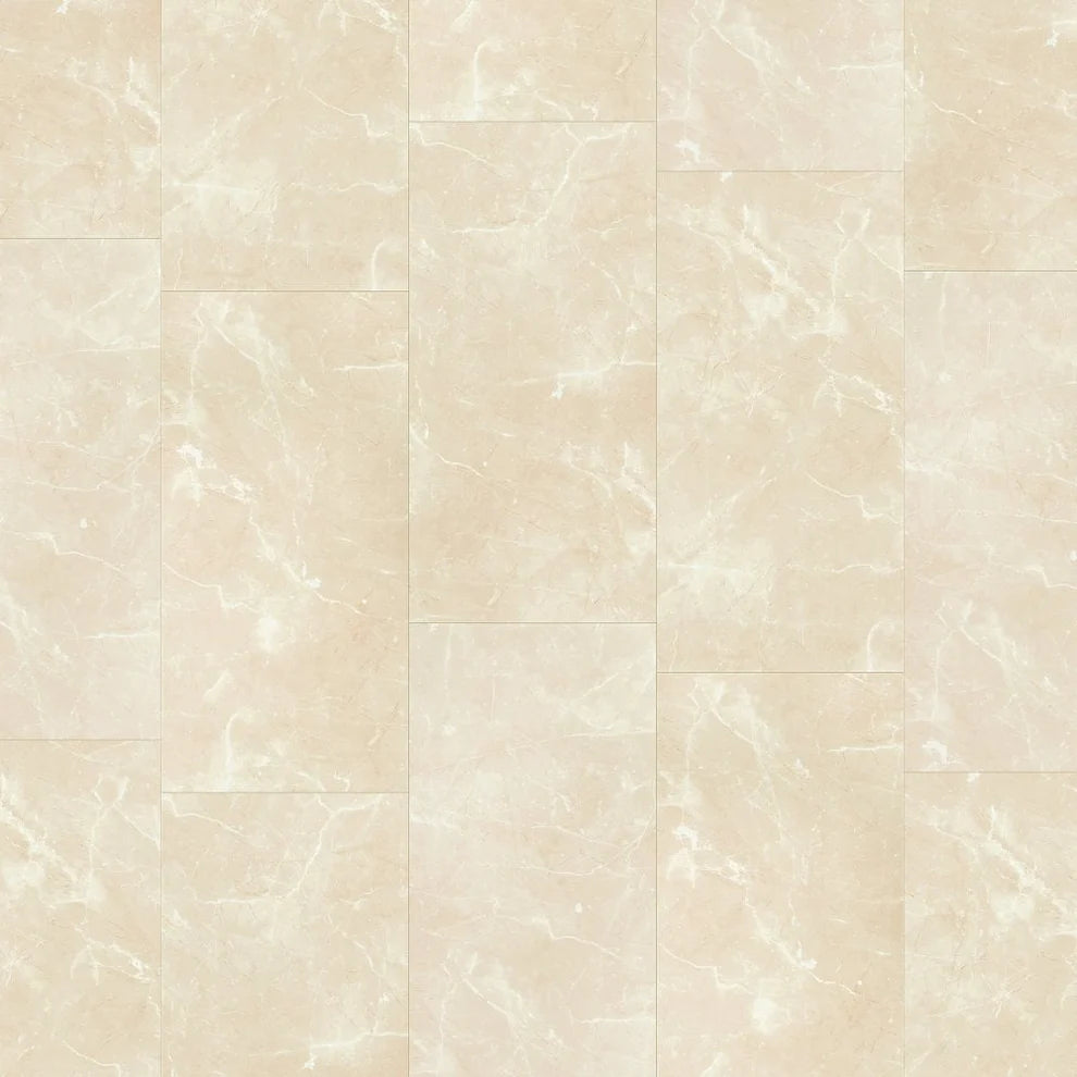 Albera Ivory Marble - 8mm High Gloss Laminate Flooring