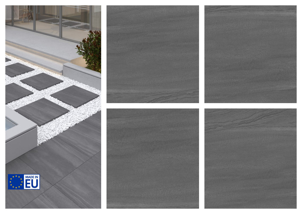 London Stone Anthracite 60x60