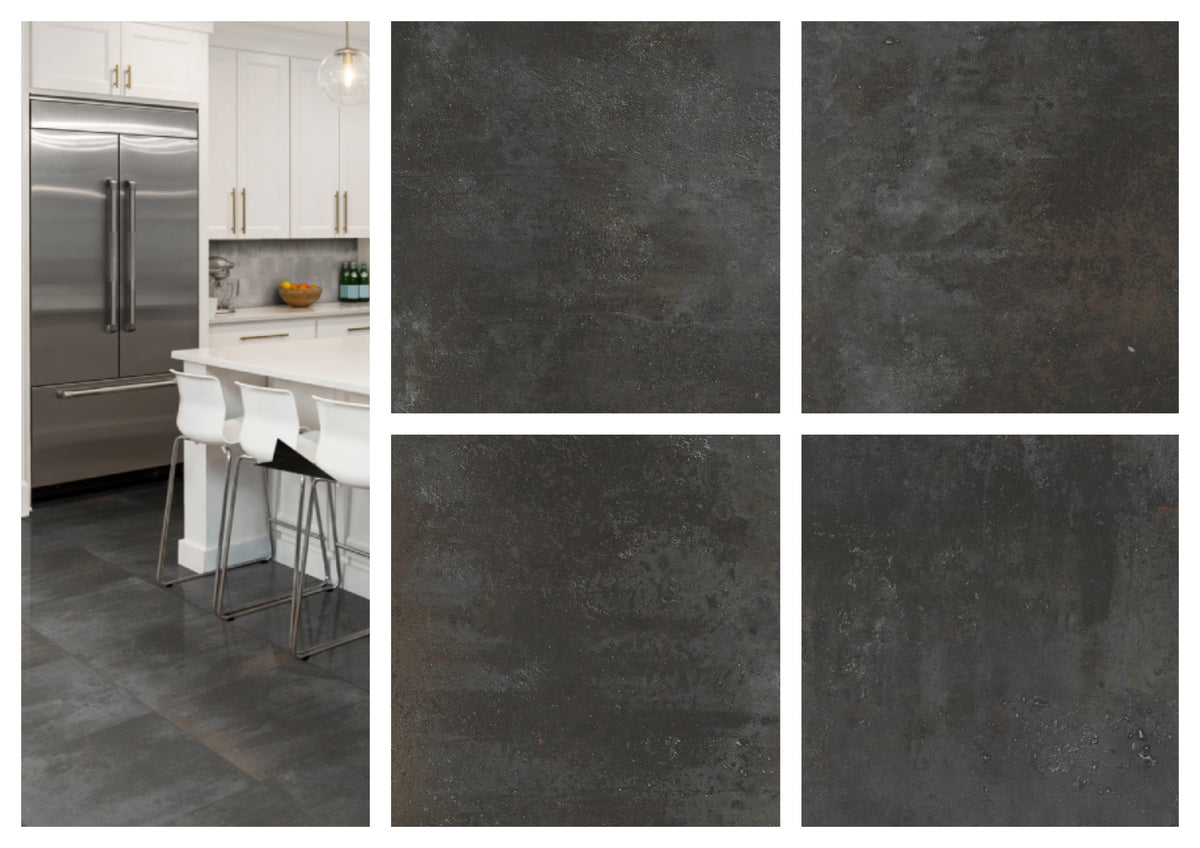 Metallo Lux Titanium 60x60