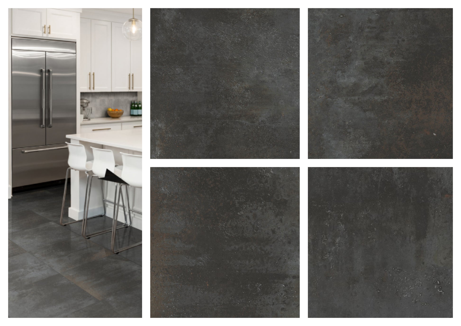 Metallo Lux Titanium 60x60