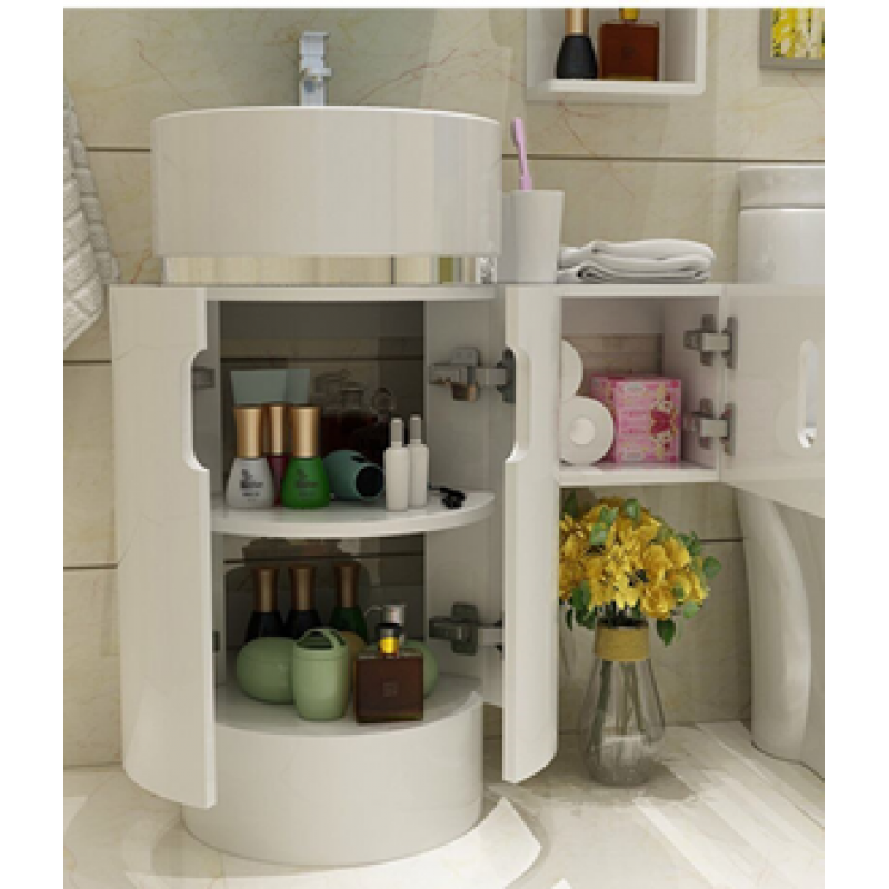 Mode Floor Standing Cloakroom Vanity & Ceramic Basin