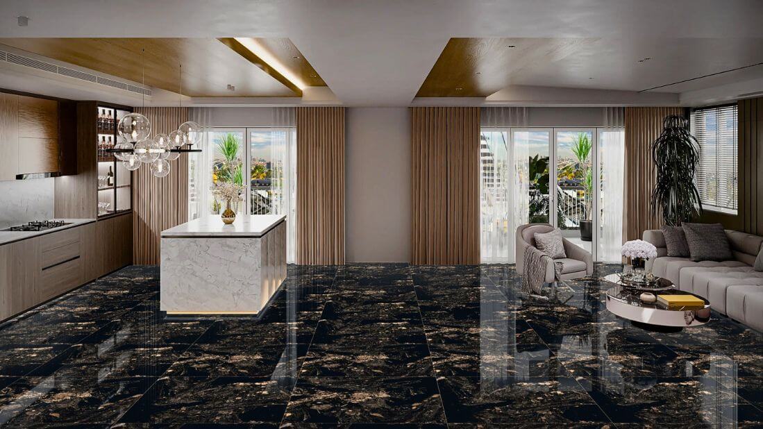 Magnifique Black 60x60