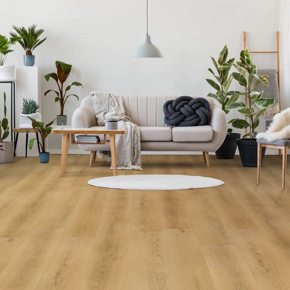 Melfort Oak - 5mm Embossed Purecoat Rigid Core Vinyl Flooring