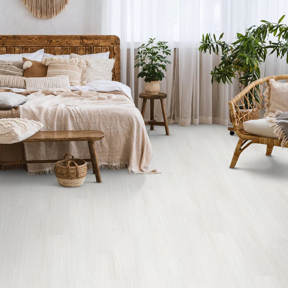 Misty White - 6mm Rigid Core Vinyl Flooring