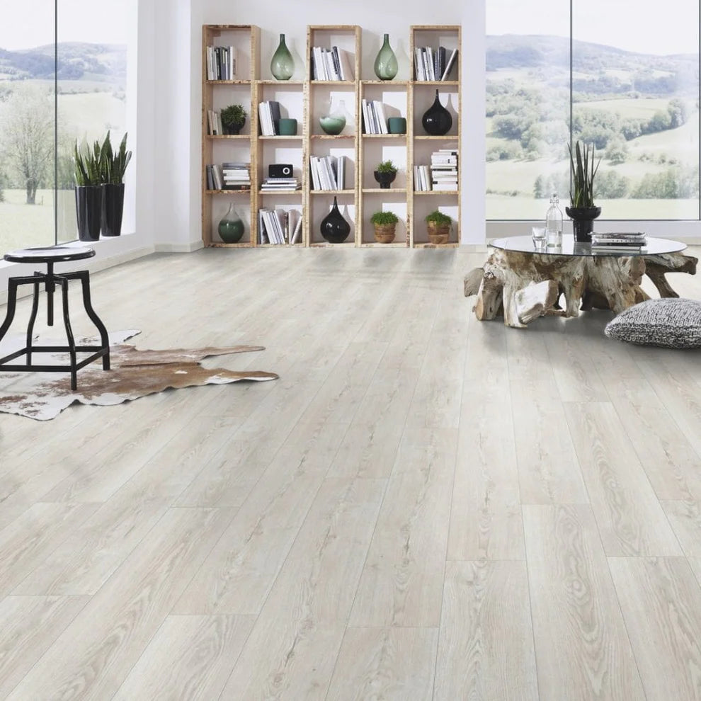 Bosco White Sands - 8mm Laminate Flooring