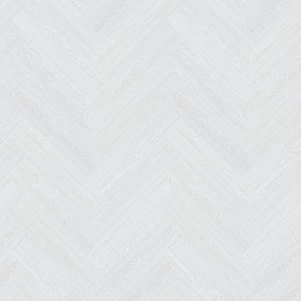 Misty White Oak - SPC Herringbone 5.5mm Rigid Core Vinyl Flooring